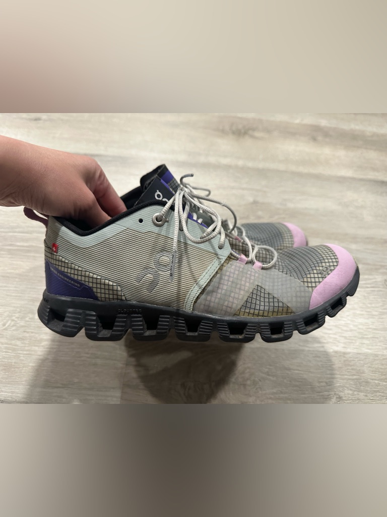 Sh103 On Running Cloud X Shift Sneakers Womens 8.5 Surf Vapor Running Shoes